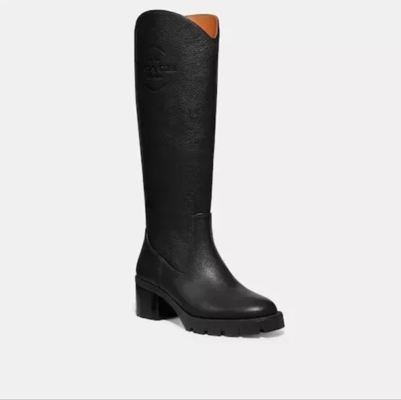 Coach Ciara Women's Boot Walnut Brown 6.5B, Black 6B - Picture 2 of 5